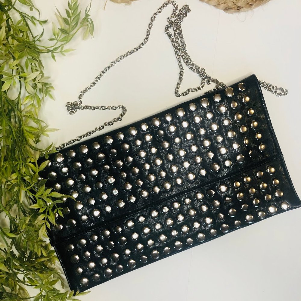 Black Studded Crossbody ☆
